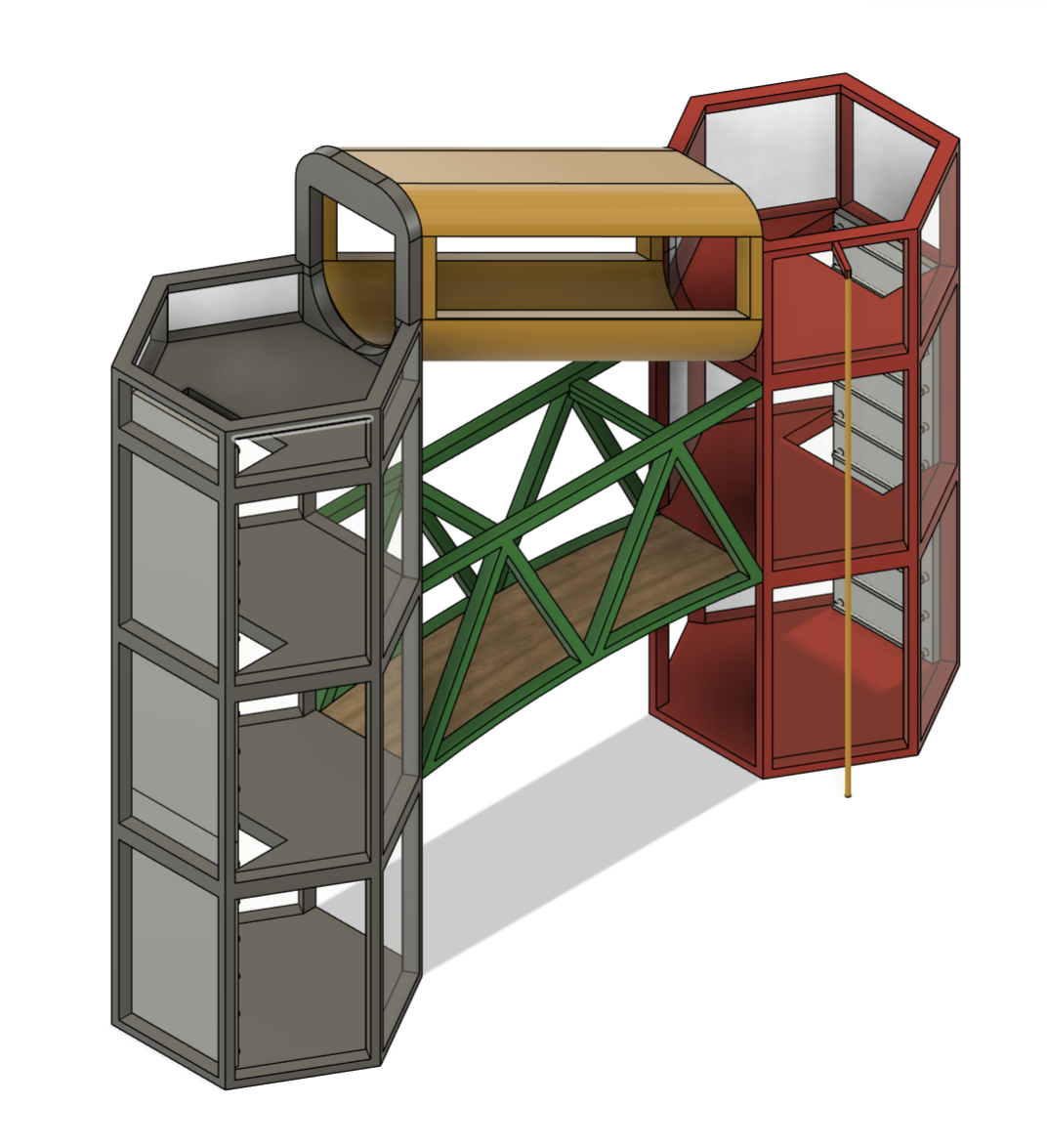 Playground CAD model